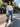 Stepped Waist Raw Hem Rolled Straight Jeans